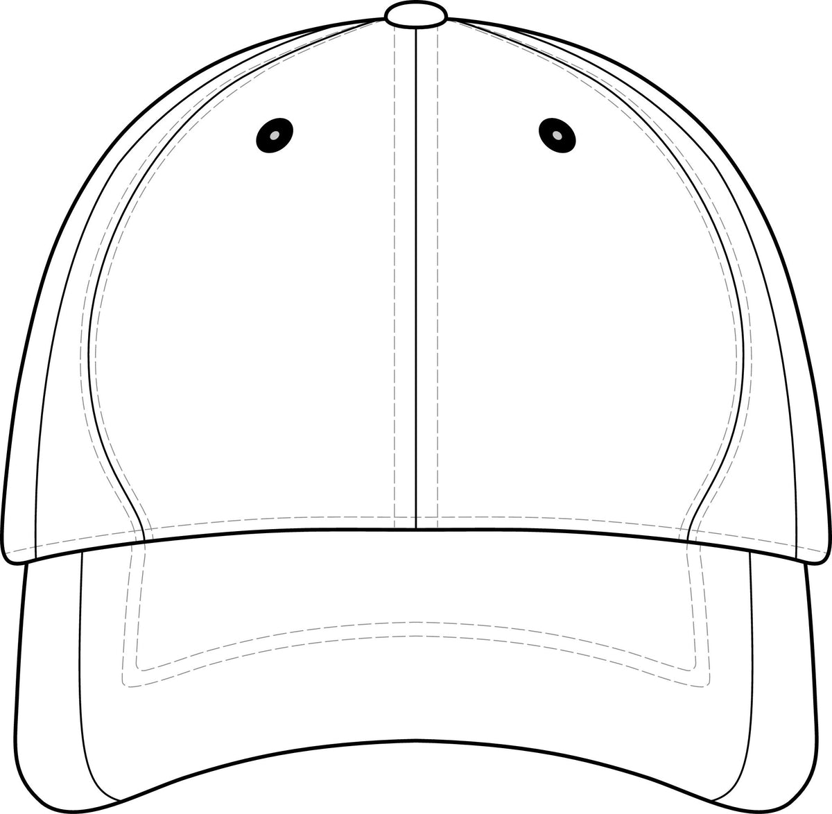 Dry Zone Nylon Colorblock Cap