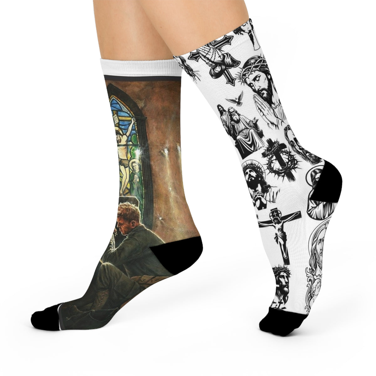Cushioned Crew Socks